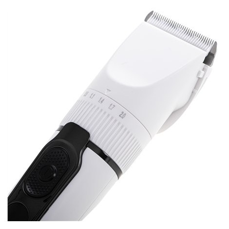 Adler | Hair Clipper with LCD Display | AD 2839 | Cordless | Number of length steps 6 | White/Black - 9